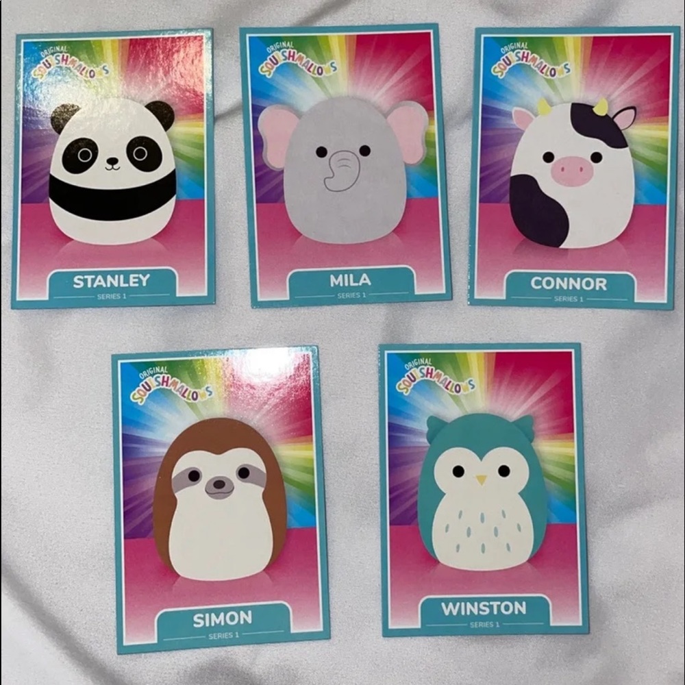 Squishmallow trading cards
